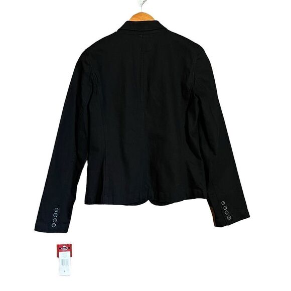 NWT! Chaps black denim jacket. Size small - Picture 6 of 8
